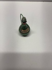 Vintage Mini Riccardo Giunti Italian Chianti Wine Bottle Ex Wicker wrapped 1950
