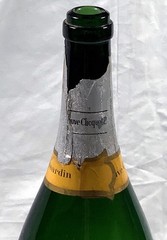 Empty Veuve Clicquot Ponsardin Brut Champagne Glass Bottle 3 Liter 19&Prime; France