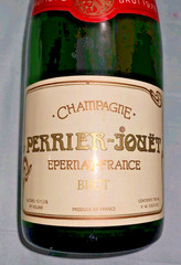 Vtg Perrier Jouet 1978 Brut Champagne green glass 750 mL wine bottle (EMPTY)