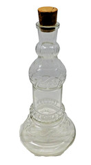 Vintage Tall Glass Decanter Bottle for Wine and Spirits