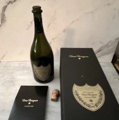 Dom Pérignon Vintage 2008 Champagne 750mL Green Bottle w/ Box Cork Booklet-Empty