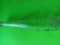 Vintage Garrett & Co Virginia Dare Wine Bottle 1 Quart Embossed Eagle New York