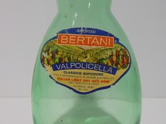 Bertani Valpolicella Empty Green Pint Bottle 1968