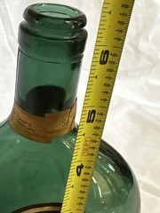Vintage Mateus Rosé Portugal Green Glass Wine Bottle 375 mL Sogrape Empty