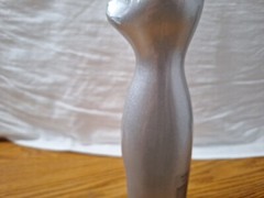 Vtg 2002 Happy Cat Silver Moselland Rheinhessen Riesling Glass Wine Bottle