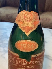1934 Sichel & Fils Freres Red Sparkling Burgundy Rouge Burgundy Wine France