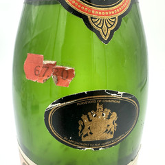 GH Mumm Cordon Rouge Champagne Bottle 1976 Reims France Empty Vintage Display
