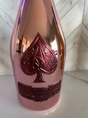 1 Empty Bottle Ace Of Spades Pink Rose 750 ML, Brut Champagne Armand Brignac