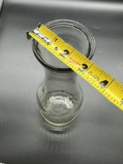 Vintage Paul Masson Glass Wine Carafe 10 3/4 » tall – Clear-Embossed Lettering