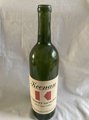 RARE 1979 Keenan Cabernet Sauvignon Napa Valley Empty Wine Bottle (WB3)
