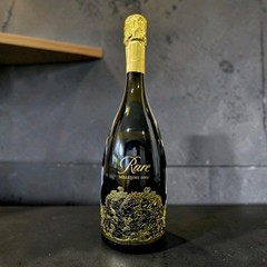 ​Rare Champagne Millesime 2008 Empty Bottle 750ml Sealed Gold Tiara Bar Decor