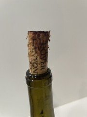 VTG Dark GREEN WINE BOTTLE DEEP PONTIL Mark, Dover Canyon CORK, Man Cave Empty