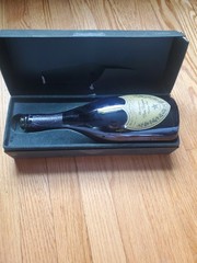 Dom Perignon Moet Champagne Display Box Vintage 1998 With Empty Bottle