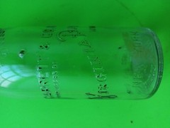 Vintage Garrett & Co Virginia Dare Wine Bottle 1 Quart Embossed Eagle New York