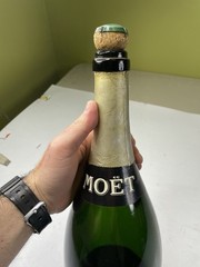 Vintage EMPTY (3L Size) Moet & Chandon Champagne Display Bottle Bar France Cave