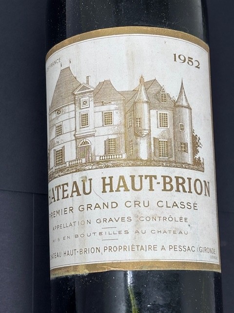 Chateau Haut-Brion Grand Cru 1952 Empty 750ml Bottle