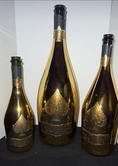 3 Empty Ace of spades Rose , 3Size 3lt , 1.5lt , 750 ML , JEROBOAM Magnum Regul