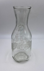 Vintage 1990 Paul Masson Wine Carafe Norman Kosarin Floral Design