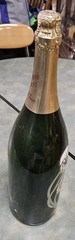 Vintage 1995 Perrier Jouet Floral Champagne Dummy Empty Bottle 6 Litre 19.5&rsquo;H