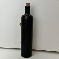 Vintage 1984 Black Tower German White Wine Empty Bottle 750 ml Crock Style