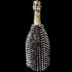 Dom Perignon Studs Decoration Empty Bottle David Lynch Color Gunmetal Togemand