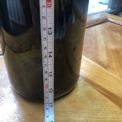 3 Litter empty Bottle Of The Incanto Rosso Red Wine 2016 From Puglia Region.
