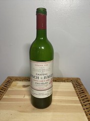 1989 Chateau Lynch Bages Pauillac Empty Bottle No Cork