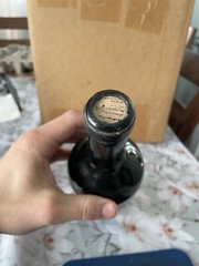 Empty Bottle 1924 Chateau Lafite Rothschild. Recorked May 27th 1980