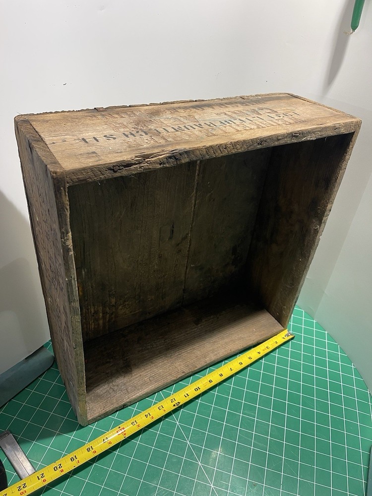 ANTIQUE 1931 German LIEBFRAUMILCH Wine Crate Box – RATHJEN BROS San Francisco