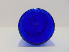 Cobalt Blue Glass Empty Wine Bottle 750 ML 9433 56 24 On The Bottom