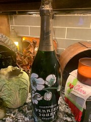 vtg 1980 perrier jouet eperney champagne dummy display piece large 20.5 inch