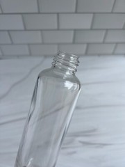 NEW 200ml Glass Bottle with Cap – $.50/unit