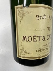 Vintage EMPTY (3L Size) Moet & Chandon Champagne Display Bottle Bar France Cave