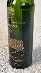 Chateau Mouton Rothschild 2000 Pauillac Bordeaux – Empty Wine Bottle