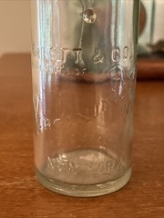 Garrett And Company Virginia Dare Bottle 8 1/2” 8 Oz 1722 New York