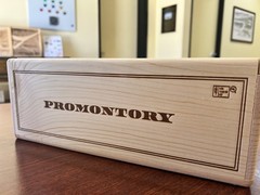 PROMONTORY – NAPA VALLEY – WOODEN SINGLE BOTTLE WINE BOX – 2019 – RARE!