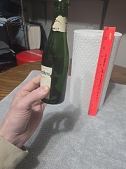 Vintage 1950s Christian Brothers Champagne Brut Green Glass Bottle! Rare To Find