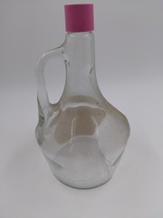 Vintage Gold Seal Wine New York State Burgundy One Half Gallon Tilt Decanter