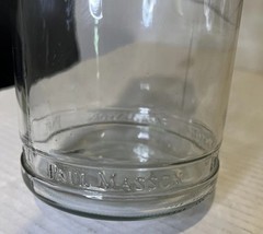 Vintage PAUL MASSON CLEAR GLASS WITH LID Wine Water Milk Carafe