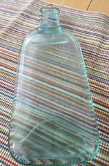 Melted Wine/ Glass Bottle Cheese Tray Trivet Spoon Rest Serving Plate or Decor