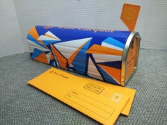 Champagne Veuve CLICQUOT Mailbox Container Limited Edition by Eileen Ugarkovic