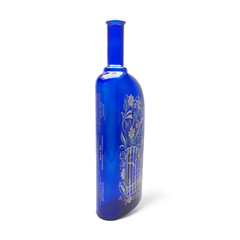 Ungsteiner Kobnert Germany Wine Bottle 2000 Cobalt Blue 750 ml – Empty – 13&Prime;
