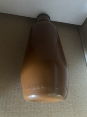 Vintage JM DA Fonseca Azeitao Portugal Painted Wine Bottle