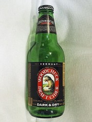 Woodchuck Draft Cider, Dark & Dry, Empty Bottle, Near Mint Condition with Cap