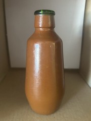 Vintage JM DA Fonseca Azeitao Portugal Painted Wine Bottle