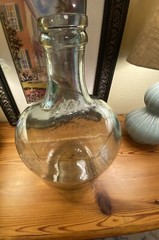 Cabernet Demijohn Carboy Glass Jug Vidrios San Miguel 3 1/2 Gallon