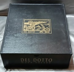 Del Dotto Napa Valley- « The Beast » Empty Wood Wine Box for 3 Bottles Beautiful!