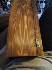 Harley Davidson 36oz Whiskey Decanter w/ Original Wood Box Poconos Mountains New