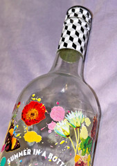 Summer in a Bottle Glass Bottle 2023 Wolffer Estate 750 mL Rose Flowers