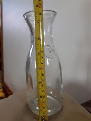 Vintage Paul Masson Since 1852 ~ 36 oz Glass Carafe Decanter Milk Bottle
